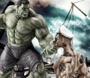 Popeye Vs The Hulk